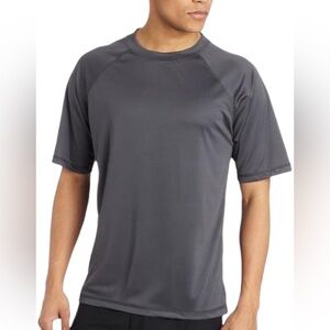 Kanu Surf NWT Men’s Short Sleeve UPF 50 Swim Shirt Rash Guard Sun Shirt Gray XL